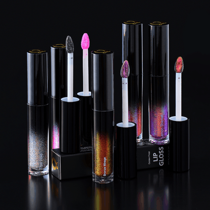 Lipgloss - Magenta Florals