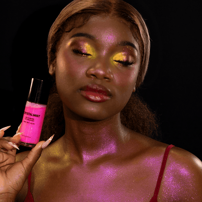 CrystalMist Setting Spray - Magenta Florals