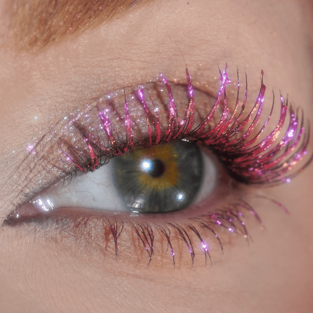 NEW Mascara Topper - Magenta Florals