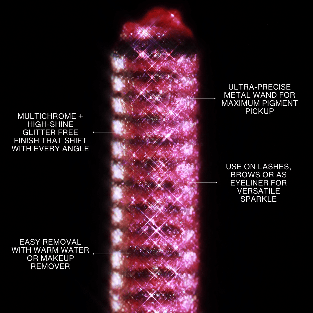 NEW Mascara Topper - Magenta Florals