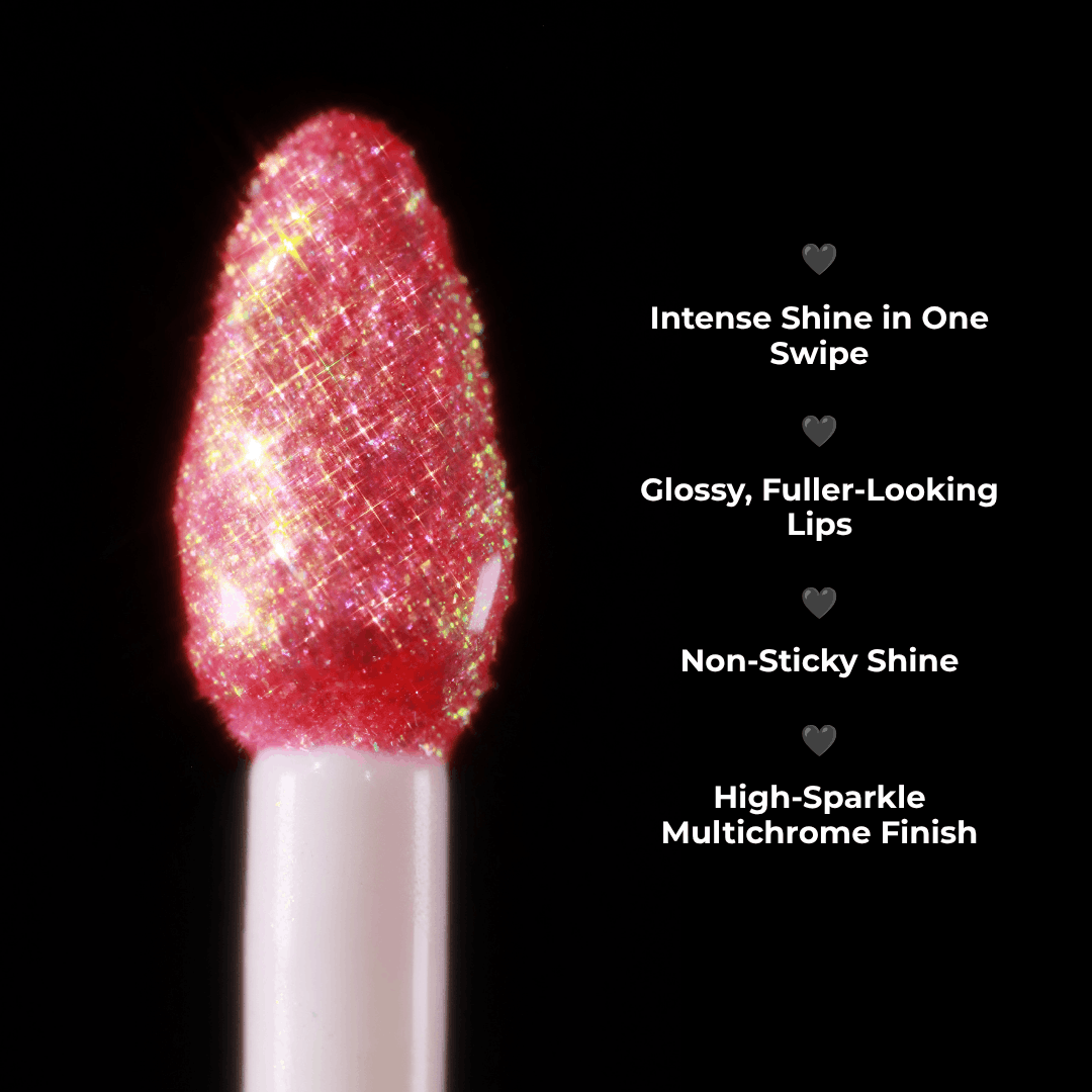 Lipgloss - Magenta Florals