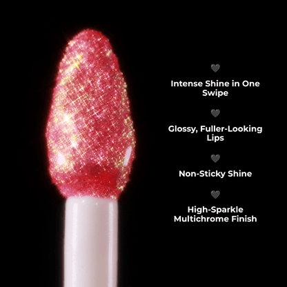 Lipgloss - Magenta Florals