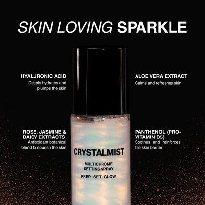 CrystalMist Setting Spray - Gilded Peach