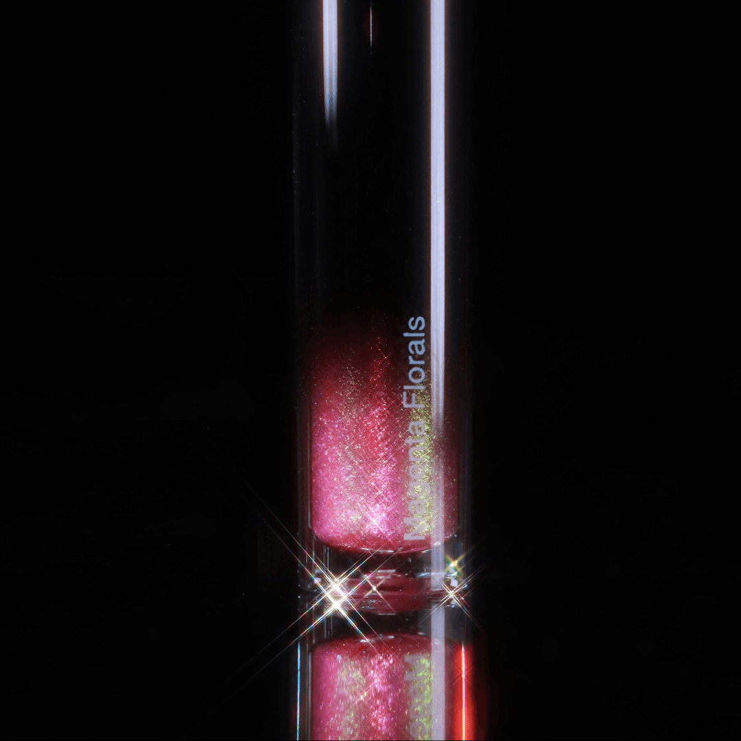 Lipgloss - Magenta Florals