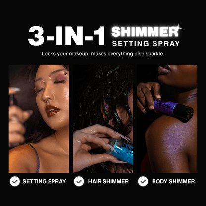 CrystalMist Setting Spray - Gilded Peach