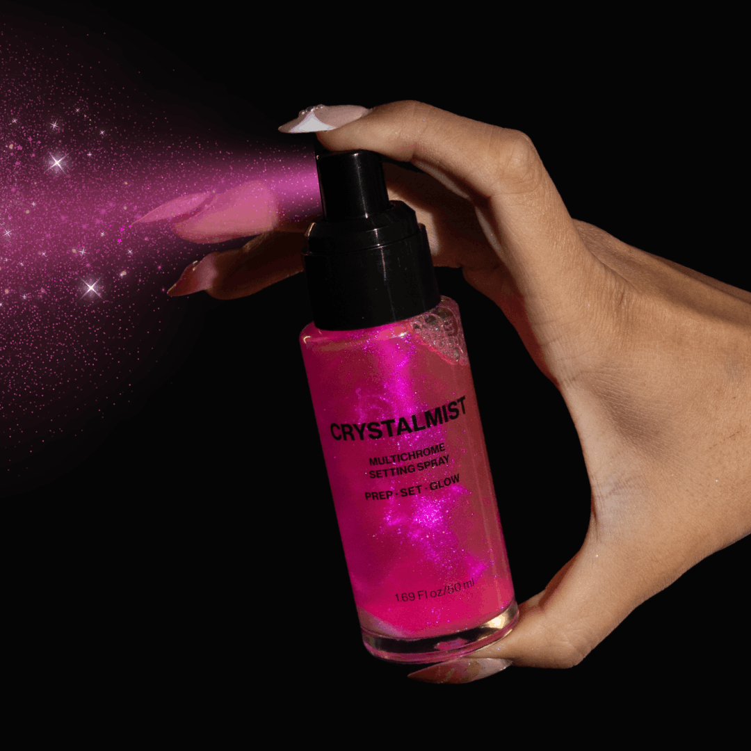 CrystalMist Setting Spray - Magenta Florals